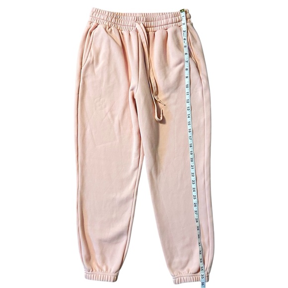 Fabletics High Rise Go-To Classic Sweatpant Jogger Pink Size Medium - Picture 9 of 11
